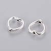 Tibetan Style Heart Bead Frames X-LF11198Y-NF-2