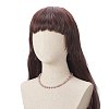 Natural Pearl Beaded Necklace for Women NJEW-JN04188-03-3