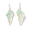 Transparent Epoxy Resin Cabochons CRES-T020-08A-2