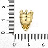 Brass Micro Pave Clear Cubic Zirconia Beads ZIRC-I070-120G-3