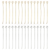 180Pcs 2 Colors Iron Eye Pins IFIN-FS0001-39-2