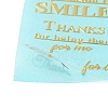 Brass Self-Adhesive Picture Stickers LS-DIY-C059-01B-5