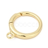 Brass Spring Gate Rings KK-U062-50G-2