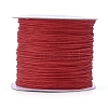 Nylon Braided Cord for Woven Jewelry Making Macrame Craft NWIR-D055-0.6mm-02-1