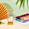 16 Bundles 16 Colors Braided Polyester Cords OCOR-PH0001-99-4