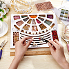 Wood Bead Design Board TOOL-WH0052-06-3