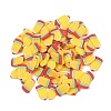 Back to School Handmade Polymer Clay Cabochons CLAY-A007-10A-1