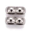 Non-Tarnish 304 Stainless Steel Multi-strand Links X-STAS-I020-12-4