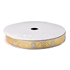 Flat Christmas Theme Polyester Satin Ribbon OCOR-YWC0001-01B-02-2