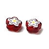 Handmade Glass Enamel Beads GLAA-K070-03E-2