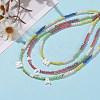 3 Layer Necklaces NJEW-JN03306-4