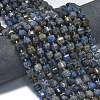 Natural Dumortierite Beads Strands G-K389-A73-01-2