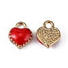 Alloy Enamel Charms X-ENAM-Q033-051D-1