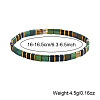 Vintage Glass Seed Bead Stretch Bracelets for Women NP6673-3-2