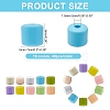 400Pcs 10 Colors Polymer Clay Beads CLAY-CA0001-09-2