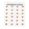 304 Stainless Steel Stud Earrings EJEW-H353-03G-5MM-3