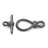 304 Stainless Steel Toggle Clasps STAS-B020-09EB-2