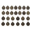Alloy Pendant Cabochon Settings For Enamel PALLOY-YW0001-10AB-1