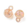 UV Plating Rainbow Iridescent Acrylic Pendants OACR-P010-19A-2
