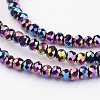 Electroplate Glass Bead Strands X-EGLA-G014-2mm-FP10-2