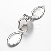 Brass Locket Pendants KK-N0116-108P-3