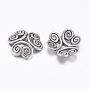Tibetan Style Bead Caps EA483Y-2