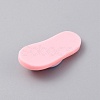 Opaque Resin Cabochons RESI-WH0077-32H-2