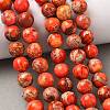 Dyed Natural Imperial Jasper Beads Strands GG-NH0018-A01-10mm-1