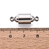 304 Stainless Steel Magnetic Clasps STAS-N127-03P-3