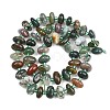 Natural Indian Agate Beads Strands G-RM250109-A15-5
