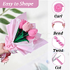 DIY Chenille Stem Tinsel Garland Craft Kits DIY-SC0033-14A-3
