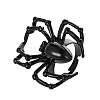Alloy Spider Adjustable Ring for Halloween RJEW-O048-01EB-1
