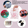 100Pcs Bowknot Thank You Printed Eco-Friendly Reusable Bags ABAG-SP0001-61A-A-6