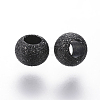 304 Stainless Steel Textured Spacer Beads Ion Plating(IP) X-STAS-P108-04B-2
