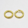 Brass Open Jump Rings X-KK-E647-17G-3mm-2