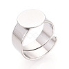 304 Stainless Steel Ring Base Findings STAS-N122-02A-P-1