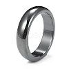 Non-Magnetic Synthetic Hematite Finger Rings RJEW-J005-03A-2