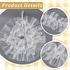 Polyester Lady Tulle Collars AJEW-WH20072-25C-5