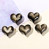 Natural Golden Sheen Obsidian Beads PW-WG54949-01-1
