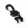 Nylon Scuba Diving Double Hose Holder with Clip TOOL-WH0132-59B-2