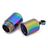 304 Stainless Steel Openable Urn Ashes Pendants STAS-M084-05D-3