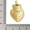 Rack Plating Brass Enamel Pendants KK-S372-01G-03-3