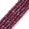 Natural Ruby Beads Strands G-P488-05-1