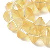 Electroplate Glass Beads Strands EGLA-G038-01A-HP02-3