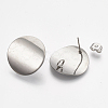 Non-Tarnish 304 Stainless Steel Stud Earring Findings STAS-Q231-06A-1
