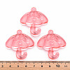 Transparent Acrylic Pendants TACR-T024-01B-910-4