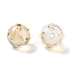 Electroplate Round Glass Beads  EGLA-A043-01-PL02-2
