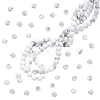 2 Strands Frosted Synthetic Howlite Round Bead Strands G-PH0019-33-1
