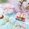 12 Yards 6 Colors Printed Polyester Gauze Ribbon OCOR-WR0001-82-4