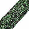 Natural Ruby in Zoisite Beads Strands G-E576-72-1